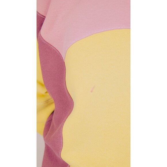 Rework Nike Sweatshirt Tri Colour Mashup Crewneck L - Picture 4 of 10